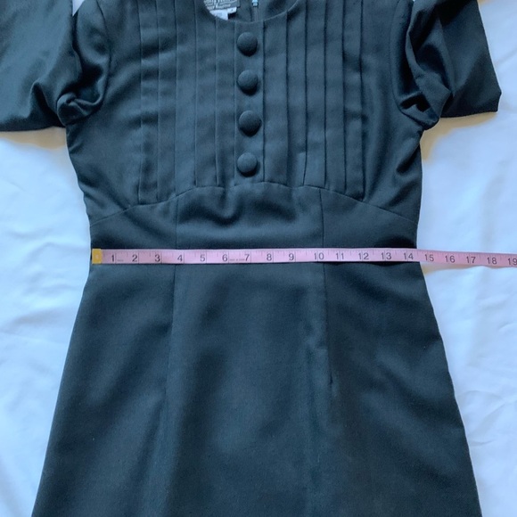 Vintage Cynthia Howie Vintage Black Dress‎ - Picture 8 of 16
